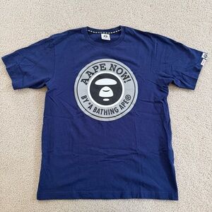 AAPE BY A BATHING APE Blue T-shirt - Size Medium